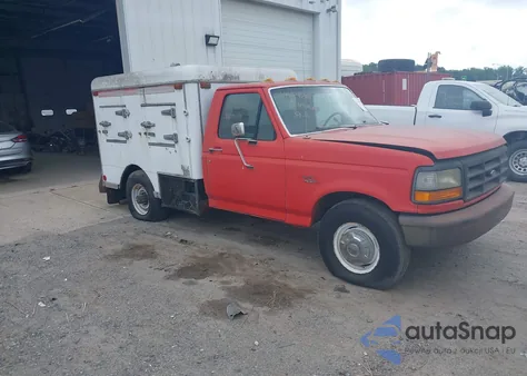 1992 Ford F350 from USA, damaged, VIN 1FDHF37Y4NNA85476